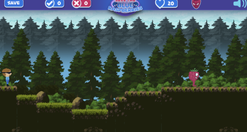 Blue Raspberry Rescue – NEW – Online Game