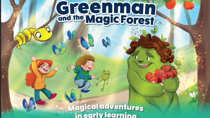 GREEN MAN AND THE MAGIC FOREST (A1)